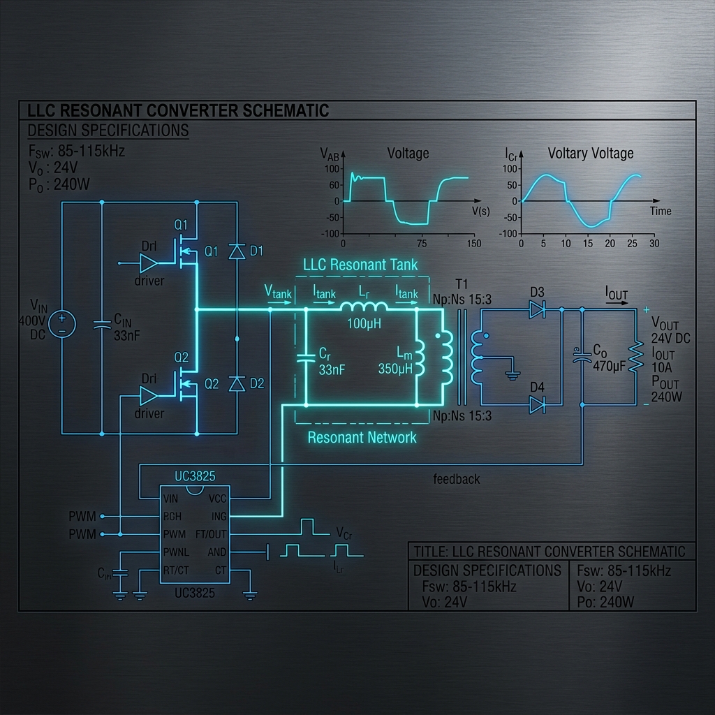 LLC Resonant Converter Design: A Step-by-Step Engineering Guide