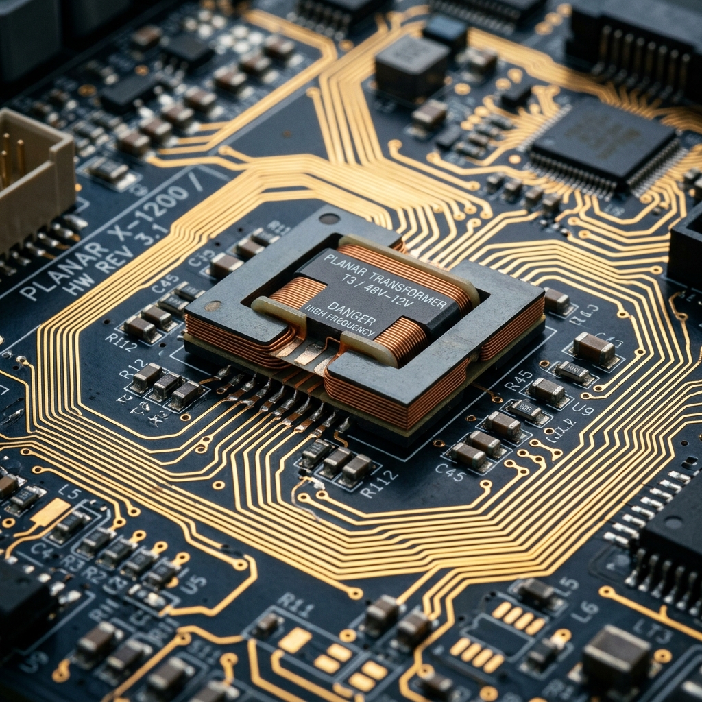 Planar Transformer Design for High-Frequency EV Chargers