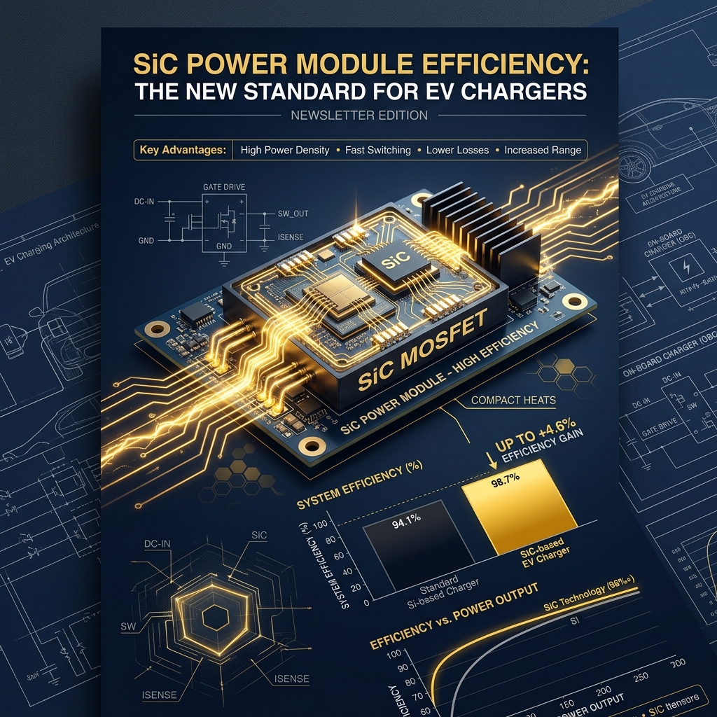SiC Charger Efficiency Breakthroughs + New Design Tools